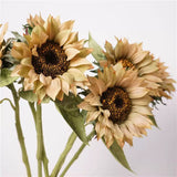 Load image into Gallery viewer, Real-Touch Oil Painting Sunflower Stem (70cm)