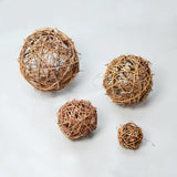 Load image into Gallery viewer, Natural Rattan Woven Balls for DIY Crafting