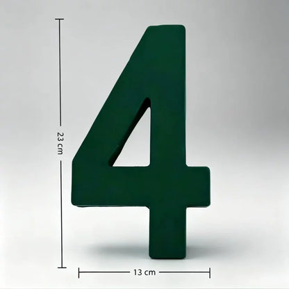 Compact 3D Number Floral Foam