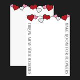 Load image into Gallery viewer, 20pcs 3D Heart Valentine’s Day Flower Wrap Paper (35x50cm)