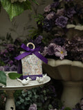 Load image into Gallery viewer, Purple Secret Garden Favor Box Set of 10