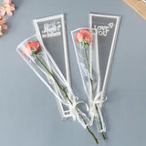 Load image into Gallery viewer, 100pcs Transparent Single Stem Rose Sleeves