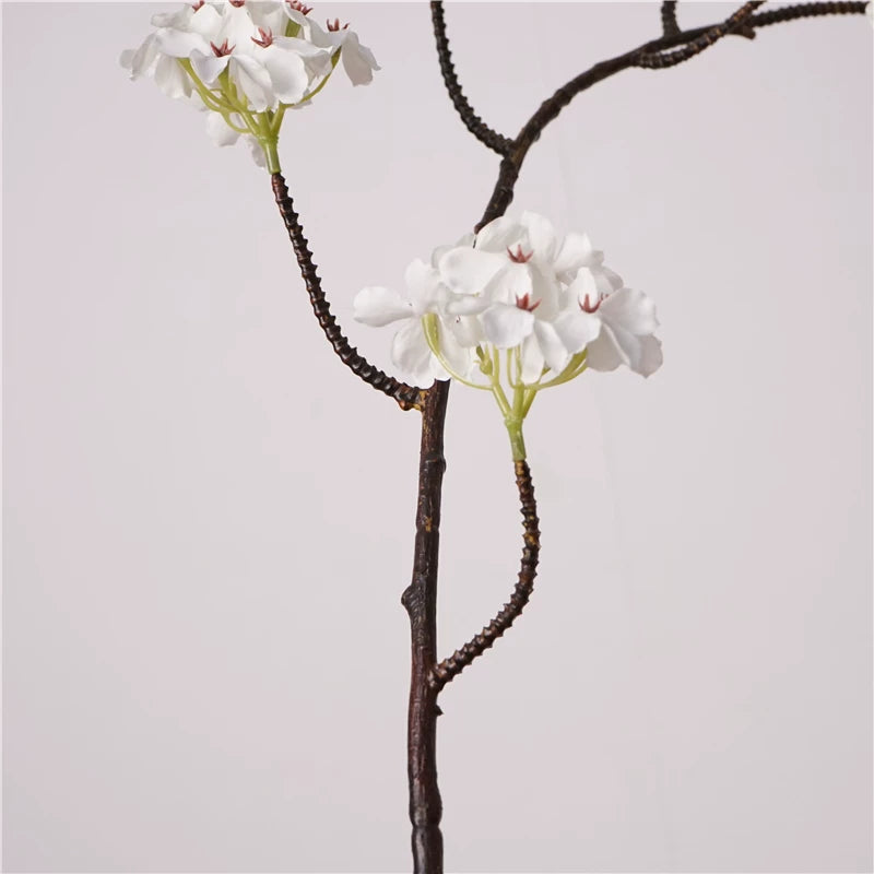 34" Artificial Pear Blossom Branch