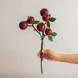 Load image into Gallery viewer, 15" Artificial Red Apple Branch Stem