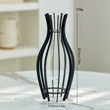 Load image into Gallery viewer, Hydro Plant Metal Frame Outline Vase