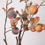Load image into Gallery viewer, Artificial Dried Pomegranate Fruit Stem (53cm)