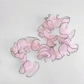 Pink with black edge