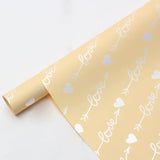 Load image into Gallery viewer, 20pcs Heart &amp; Arrow Bouquet Wrap Paper (57x57cm)