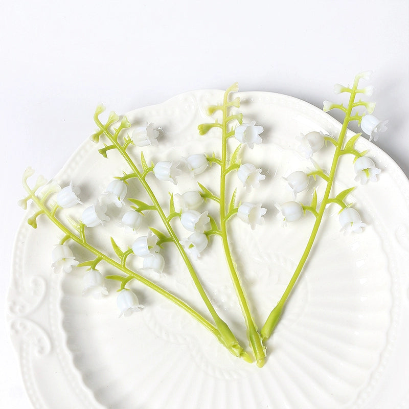 50pcs Artificial Convallaria Stems for Crafting