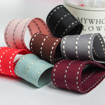 Stitch Mark Grosgrain Ribbon (25mmx20Yd)