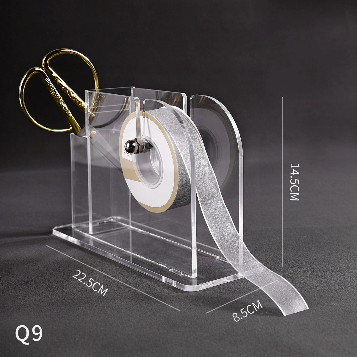 Transparent Acrylic Ribbon Holder Organizer