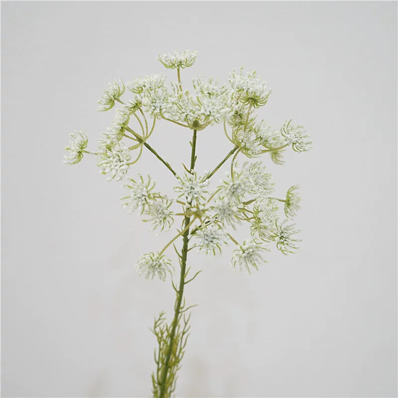 25" Artificial Queen Anne's Lace Stem