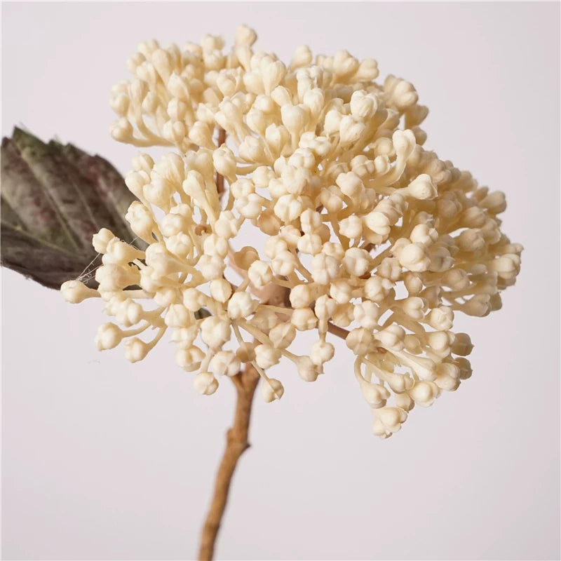 15" Artificial Autumn Hydrangea Berry Stem