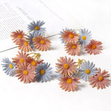 Load image into Gallery viewer, 5 Stem Bunch Silk Daisy Flower Heads Pack 30