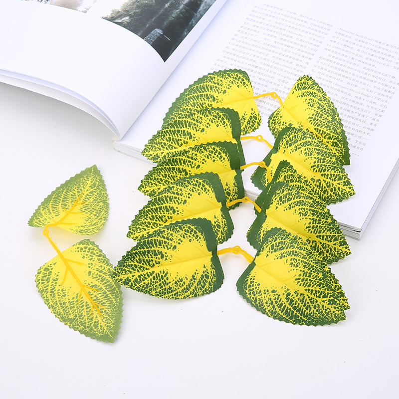 30pcs Artificial Autumn Leaves for Decoration