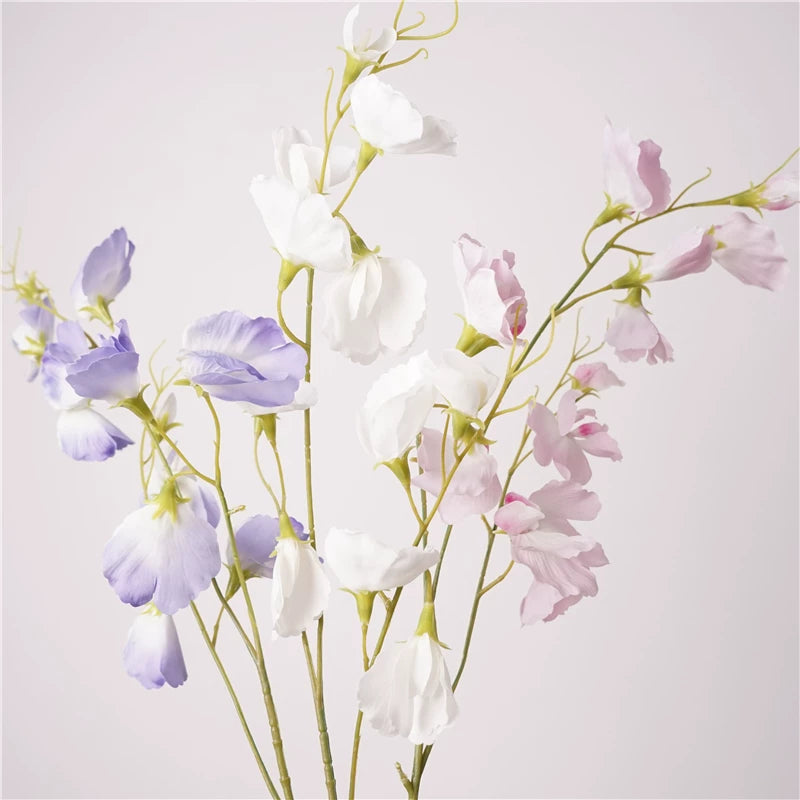 28" Real Touch Artificial Sweet Pea Spray