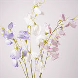 Load image into Gallery viewer, Real Touch Artificial Sweet Pea Spray (70cm)