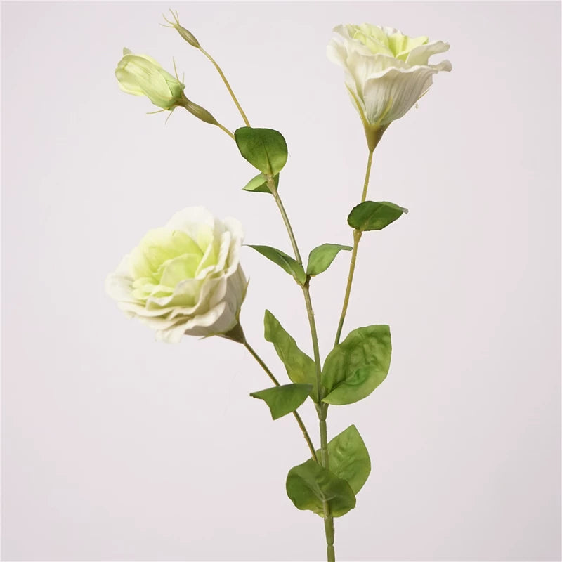 28" 3-Head Real Touch Artificial Lisianthus Spray