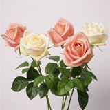 Load image into Gallery viewer, Artificial Real Touch Gemini Rose Stem (66cm)