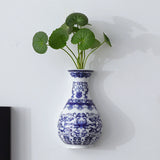 Load image into Gallery viewer, Chinese Porcelain Wall Flower Vase