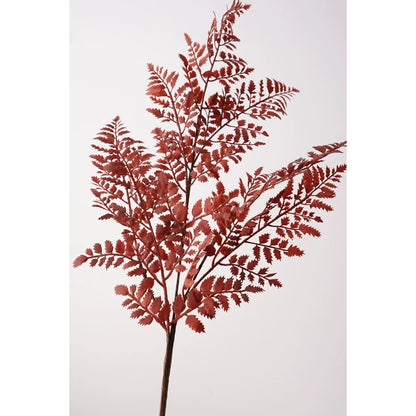 35" Artificial Terracotta Fern Foliage Spray