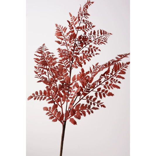 35" Artificial Terracotta Fern Foliage Spray