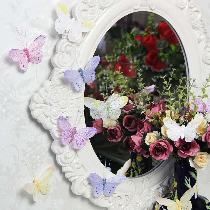 6pcs Lifelike Color Butterflies for DIY Crafts