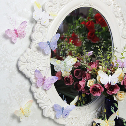 6pcs Lifelike Color Butterflies for DIY Crafts
