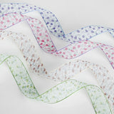 Load image into Gallery viewer, Tulip Printed Sheer Ribbon (2.5cmx10Yd)