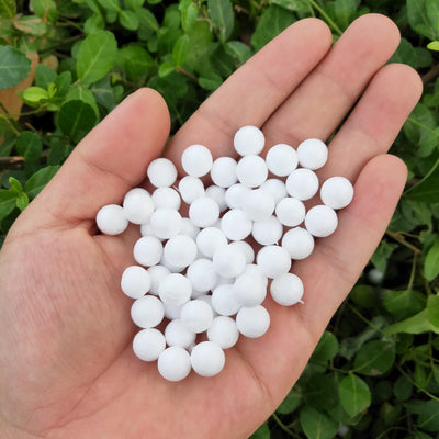 White Polystyrene Foam Balls for DIY Crafts - Main Image