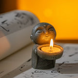 Load image into Gallery viewer, Vintage Little Monk Candle Holder
