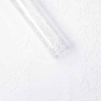 20pcs Clear Rose Cellophane Bouquet Wrap (58x58cm)