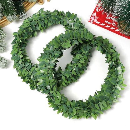 Artificial Green Vines Garland with Iron Wire 7.5m