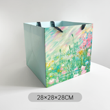 Load image into Gallery viewer, Spring Oil Painting Series Square Gift Bag Pack 5