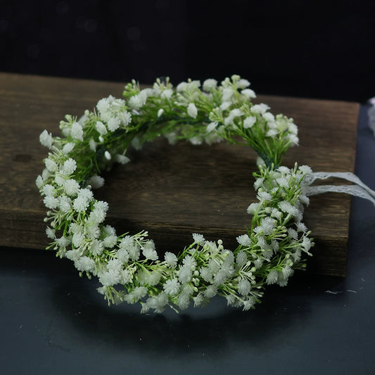 Baby's Breath Floral Headpiece