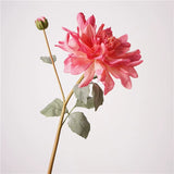 Load image into Gallery viewer, 2-Head Lifelike Faux Silk Dahlia Spray (60cm)
