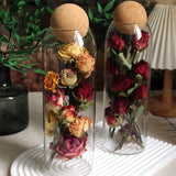 Load image into Gallery viewer, Real Dried Roses Wishing Bottle