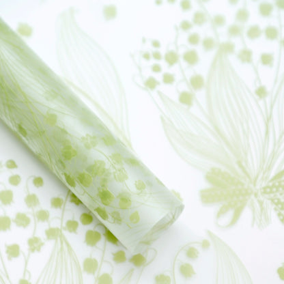 20pcs Frosted Floral Cellophane Wrap (58x58cm)
