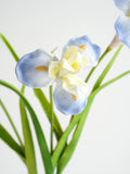 Load image into Gallery viewer, Real Touch Artificial Iris Flower 55cmH