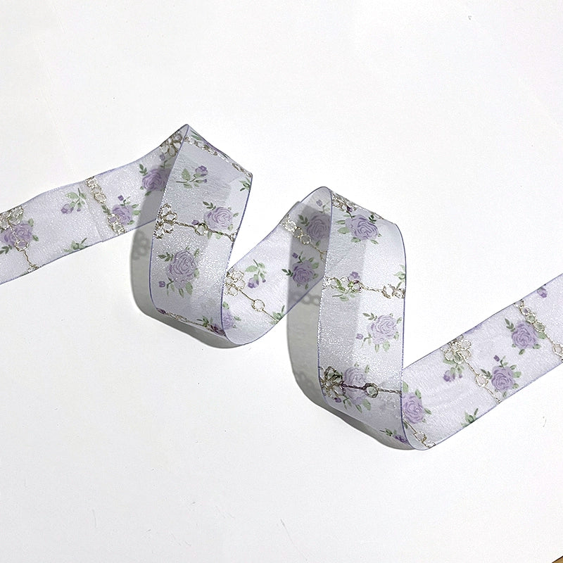 Romantic Purple Series Florist Ribbon