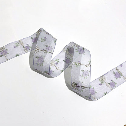 Romantic Purple Series Florist Ribbon