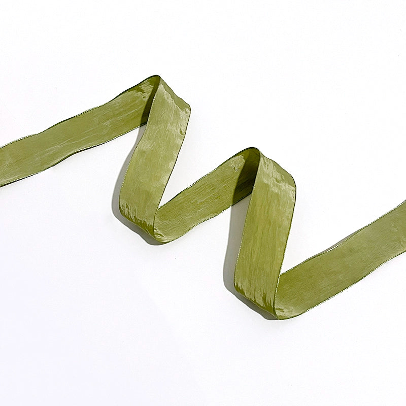 Springtime Soft Green Series Florists Ribbon