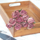 Load image into Gallery viewer, 10-Stem Real Dried Rose Bouquet