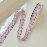 Load image into Gallery viewer, Double-Sided Floral Print Florist Ribbon (2.5cmx10Yd)