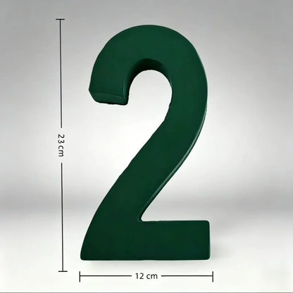 Compact 3D Number Floral Foam
