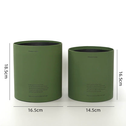Coffret cadeau floral au fini mat élégant (lot de 2)