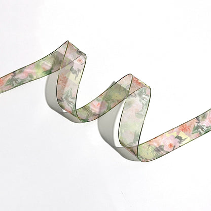 Springtime Soft Green Series Florists Ribbon