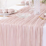 Load image into Gallery viewer, Pleated Table Runner Cloth for Weddings