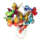 Load image into Gallery viewer, Decorative 3D Butterfly Floral Picks (Set of 20)