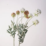Load image into Gallery viewer, Artificial Scabiosa Starflower Pod Spray (60cm)